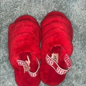 UGG Fur Slides